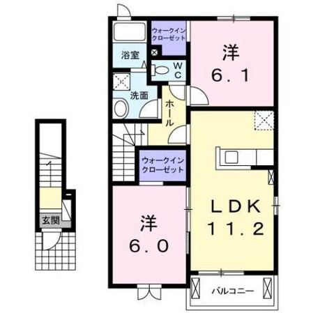 ユニゾンの物件間取画像